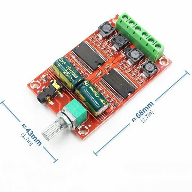 XH-M531 YAMAHA YDA138 E DUAL CHIP stereo CLASS D AMPLIFIER BOARD