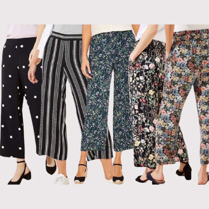 LOFT Celana Wanita Fluid Stripeblack Blackpolka Floral Garden Greengarden Blackpinkflora Cargo Lotus