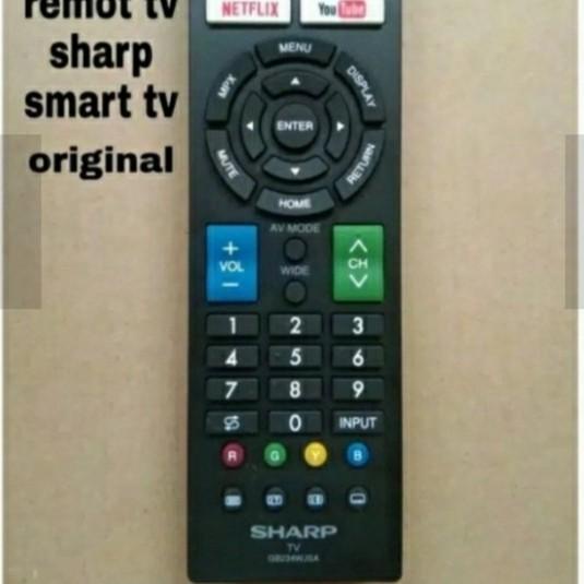 Remote Tv Remot Tv Sharp Aquos Original
