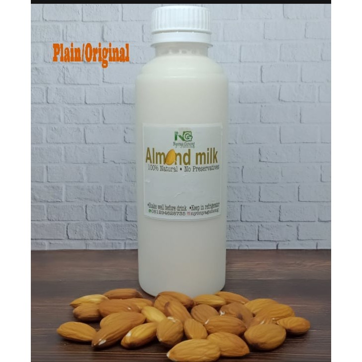 Jual Susu Almond/Almond Mylk Original/Plain | Shopee Indonesia