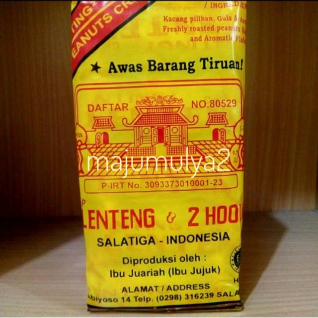 

Ting Ting Kacang Gepuk 2 Holo Besar isi 50