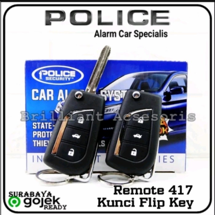 Alarm Mobil Universal K-SPEED Remote Kunci Lipat Premium Class Terbaru
