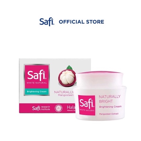 SAFI White Natural Bright Cream Mangosreen Extract 20 gr | 45 gr Perawatan Wajah