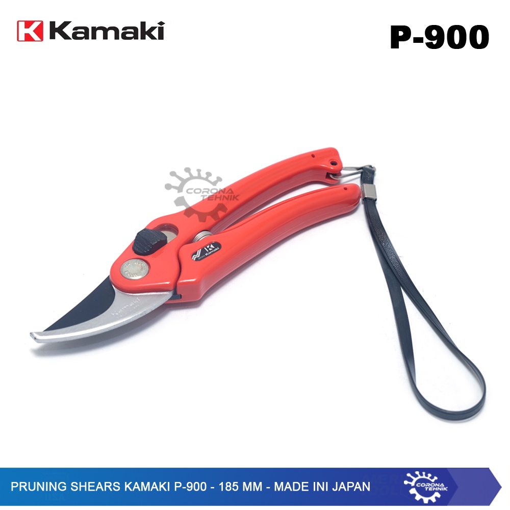 Kamaki P-900 - 185 mm - Pruning Shears - Made In Japan