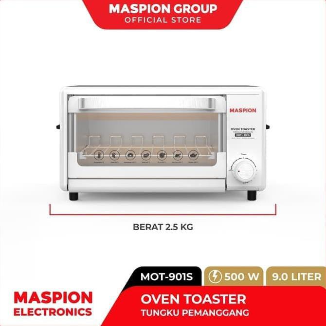 Oven Toaster Listrik Maspion Mot-500 Badascentury