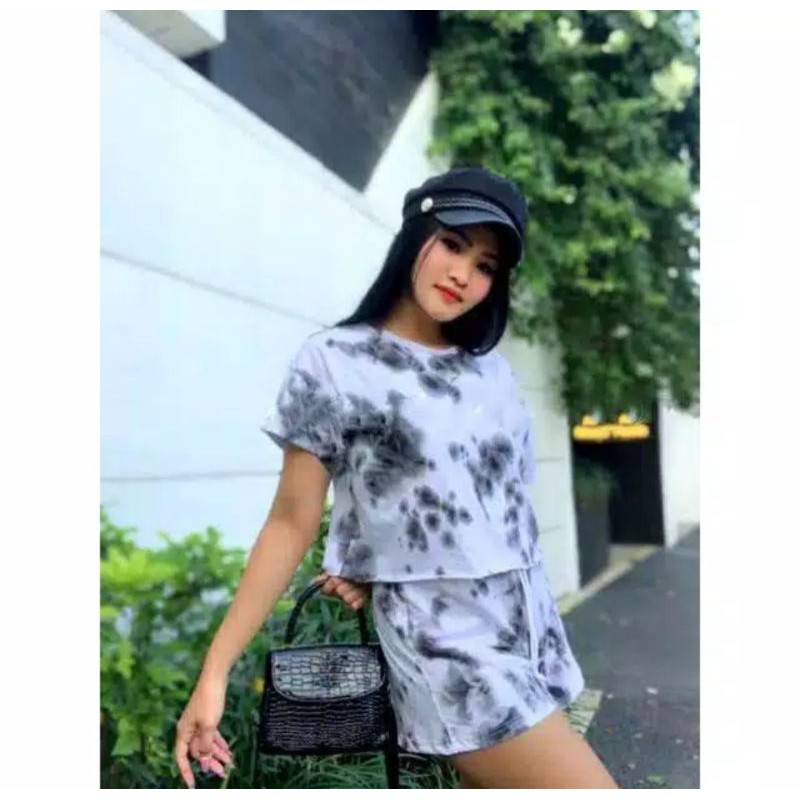 Tie Dye Set Setelan Tie Dye