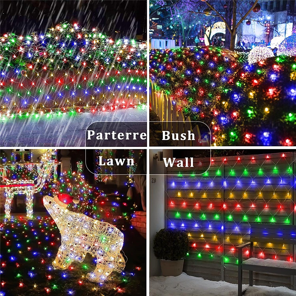 [Ready Stok] Lampu Tumblr Lampu Natal Tirai Panjang Dekorasi Natal 3mx2M Lampu Led Garlands LED String Lampu Natal Peri Pesta Taman Dekorasi Pernikahan