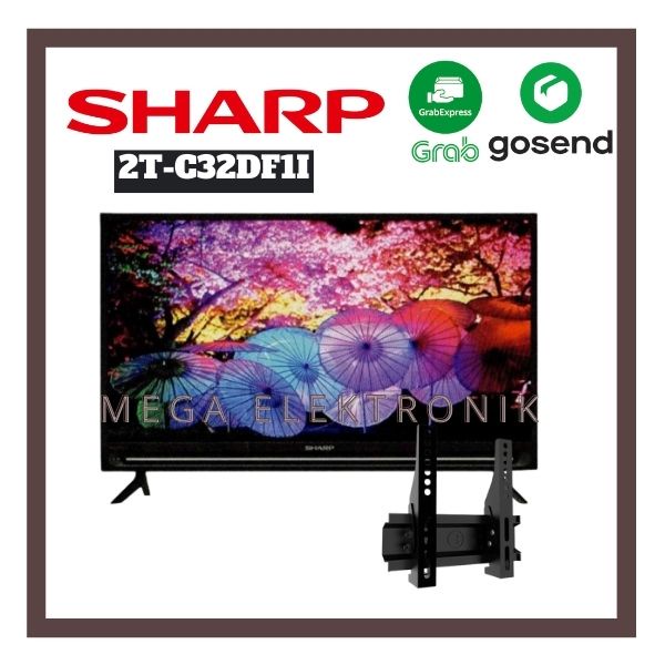 SHARP 2T-C32DF1I LED Smart TV Digital 32 inch + bracket