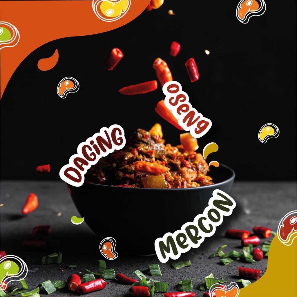 OSENG MERCON DAGING BY OSENG BALAYAR NUSANTARA | LAUK SIAP SAJI | FROZEN FOOD | READY TO EAT