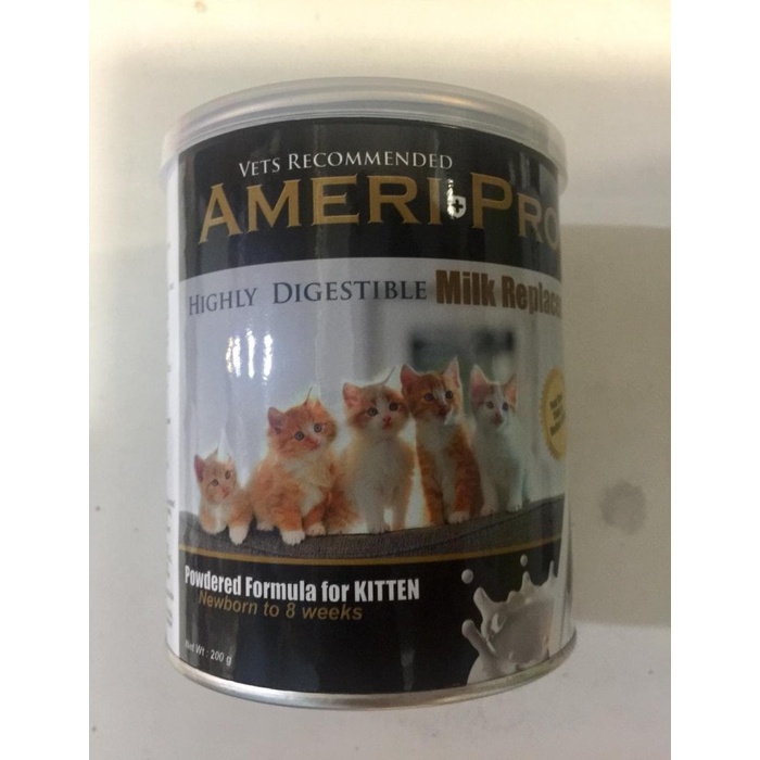 

Ameri Pro Kitten Milk 200gr Susu Anak Kucing