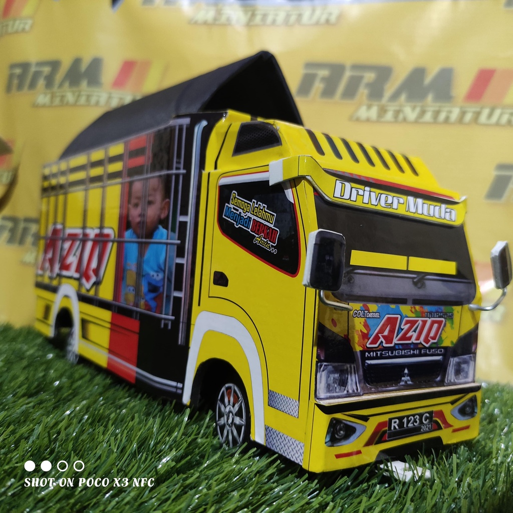 Grosir Mainan Anak Mobil Mobilan Truk Canter  Oleng