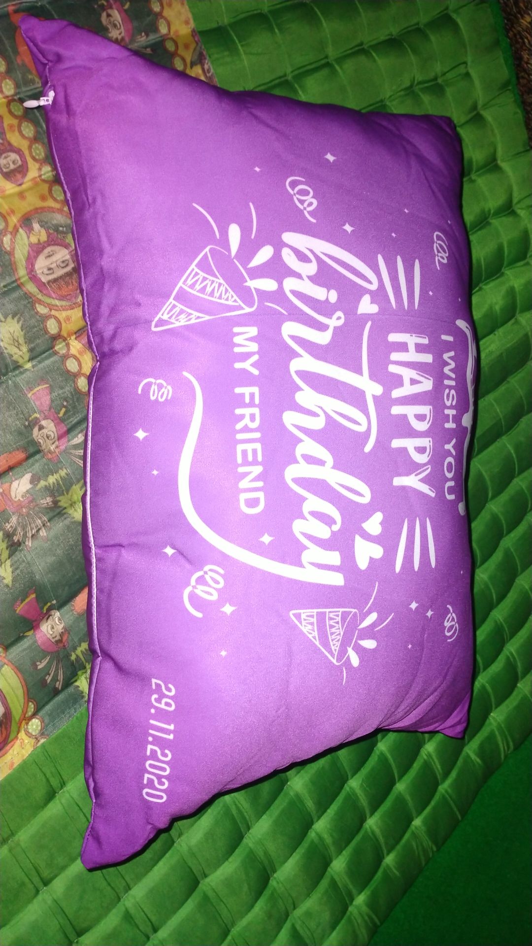 Bantal Custom Design Foto Cetak 2 Sisi
