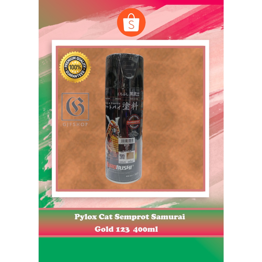 Pylox Cat Semprot Samurai Gold 123 400ml