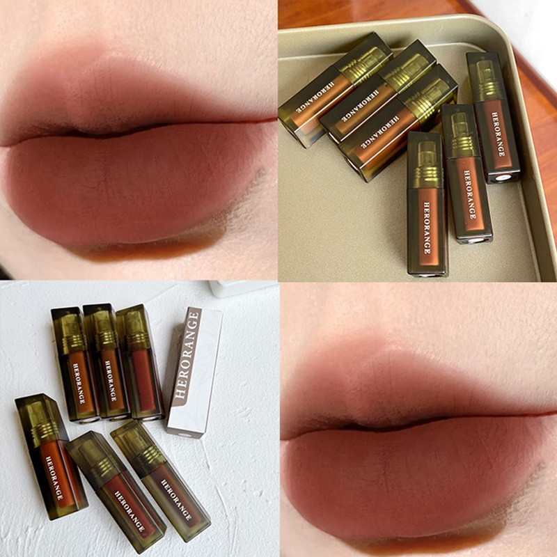 HERORANGE Llipstik Lipcream Velvet-Matte MAKEUP