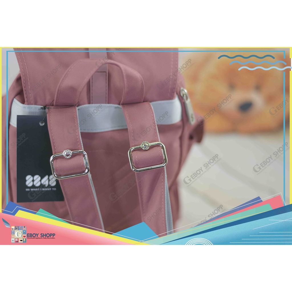 Tas Ransel Backpack 2 Kantong 8848 Original