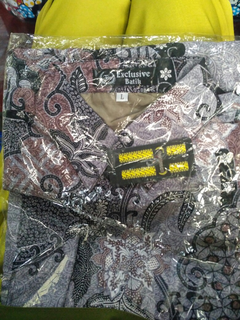 Batik Couple Ayah Dan Anak Lapis Furing Bahan Katun Halus Primisima 40s Warna Ungu