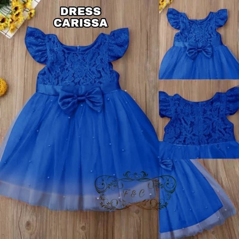 Dress Anak Cewek / Dress Anak usia 3-5 Tahun / Dress Carissa