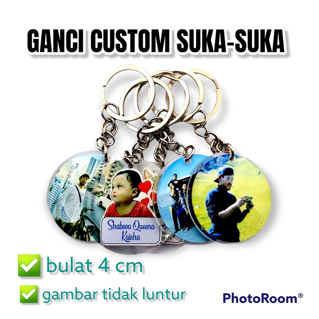 Ganci Gantungan Kunci Custom Suka-Suka