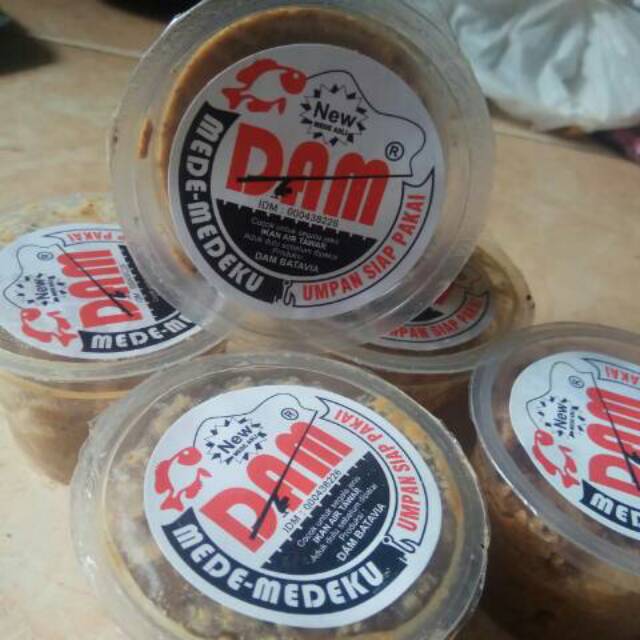 UMPAN IKAN GALATAMA BAWAL MEDE CAP DAM PRESS GROSIR SSc-