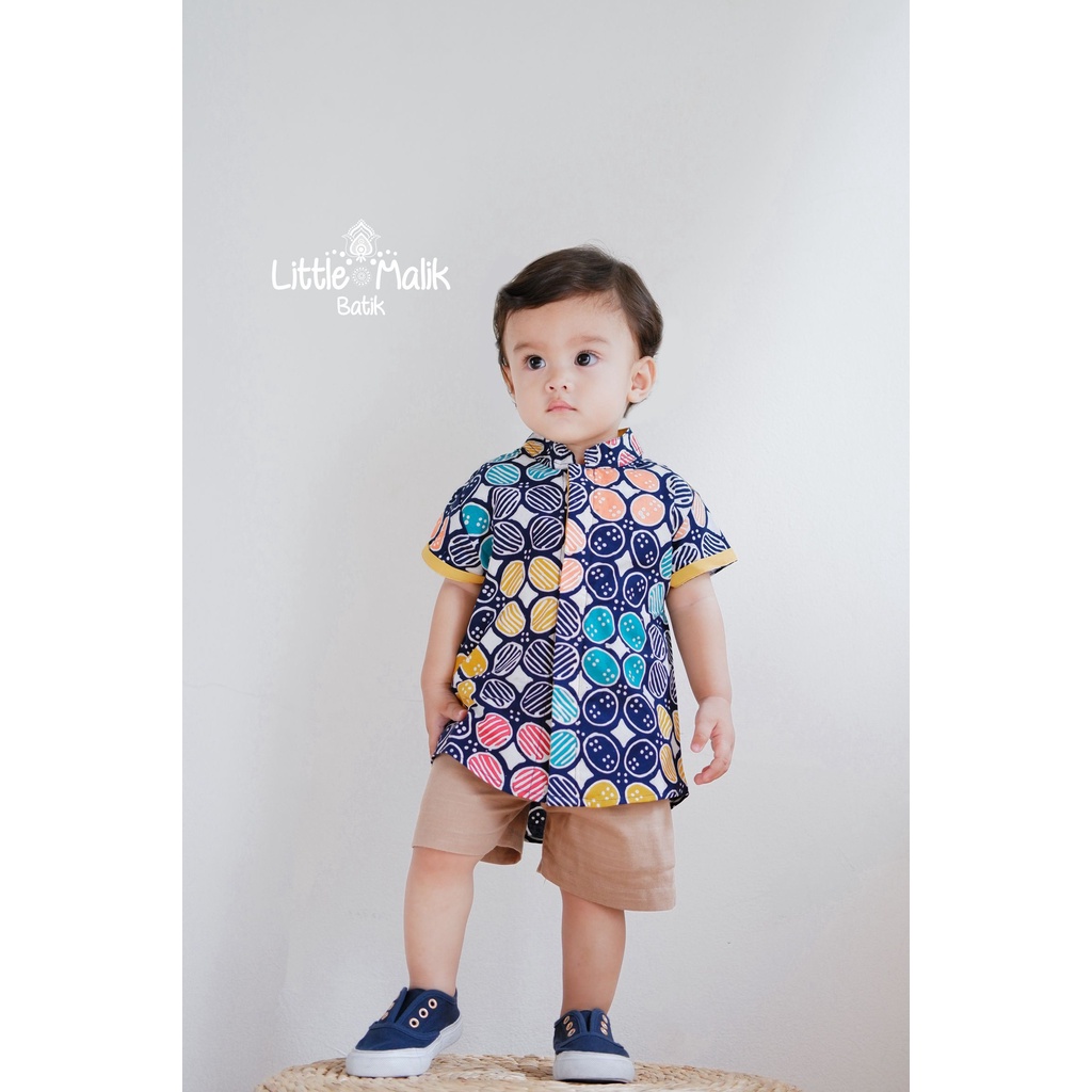 Kemeja Batik Anak By Little Malik Batik, Batik Garutan Cap Colet, Super Kece