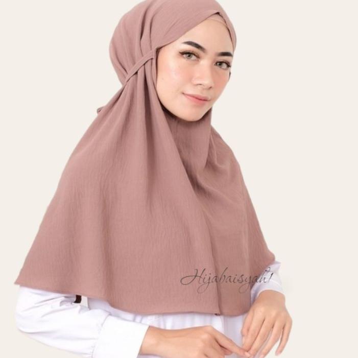 Best⭐ BERGO CRINKLE AIRFLOW PREMIUM / JILBAB CRINKLE AIRFLOW / JILBAB BERGO AIRFLOW CRINKLE CATTON /