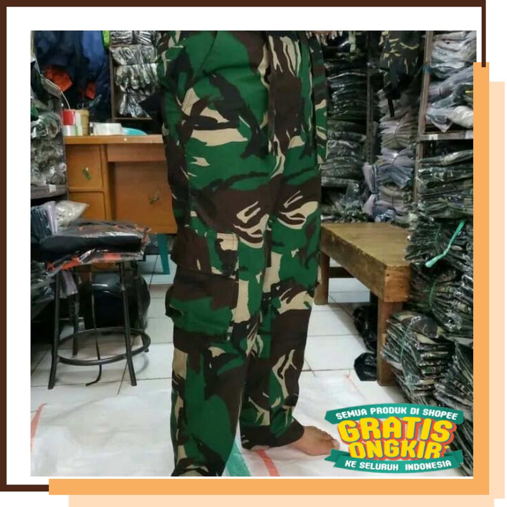 SNow Mulur Highwais High Petualangan pants hiking / Celana pdl loreng malpinas TNI / celana panjang 