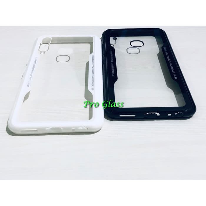 C108 VIVO V9 Ultrathin Glass SIlicone Premium Case