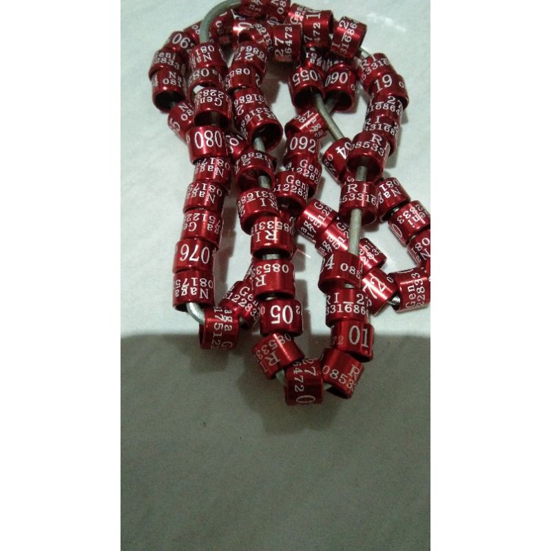 ring merpati hias lubang dalam 9mm dan 10mm