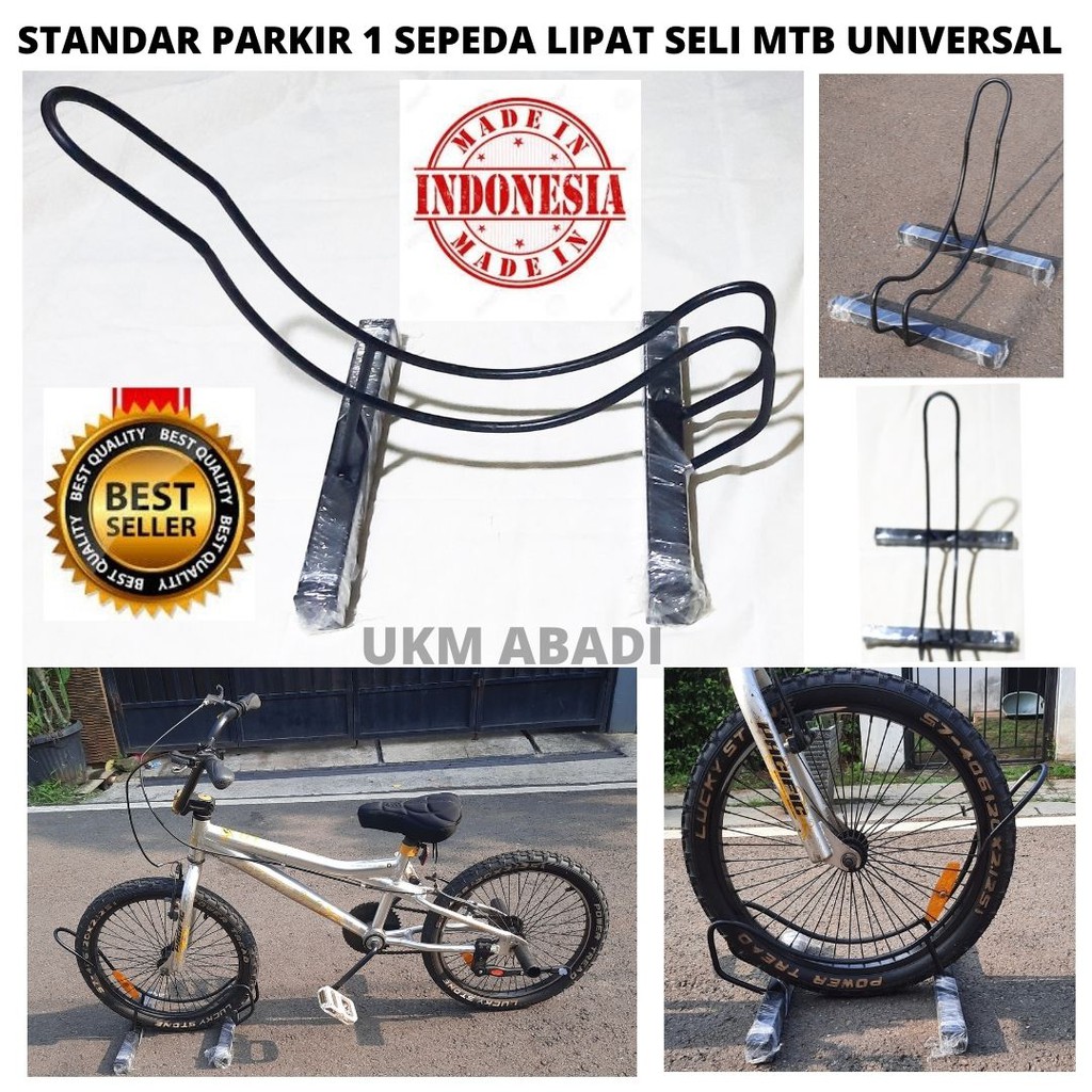 Standar Parkir 1 Sepeda Lipat Seli Universal Bike Stand Paddock 101105