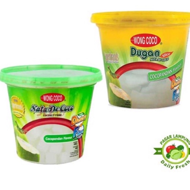 

Wong Coco Cocopandan 1 Kg Ember | Jelly Topping Minuman Kelapa Asli