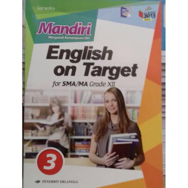 Mandiri English On Target For Sma Ma Grade Xii Revisi By Erlangga Shopee Indonesia