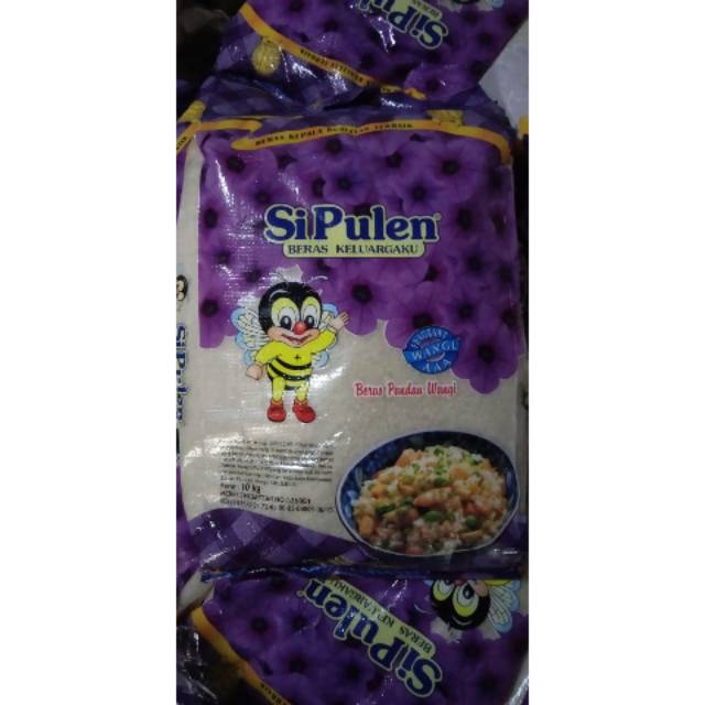 Beras Si Pulen Pandan Wangi 10 kg