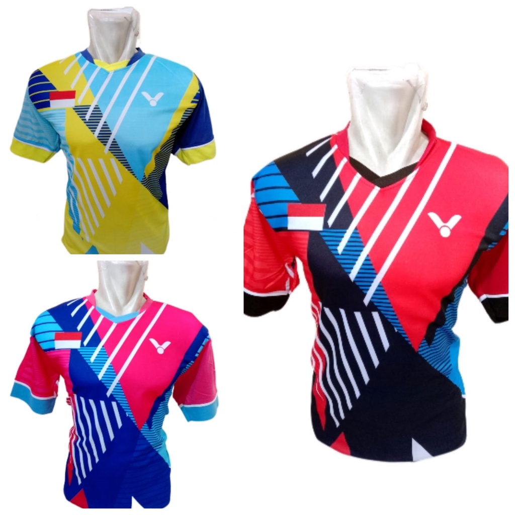 JERSEY BADMINTON NEW, BAJU BULUTANGKIS TERBARU PRINTING