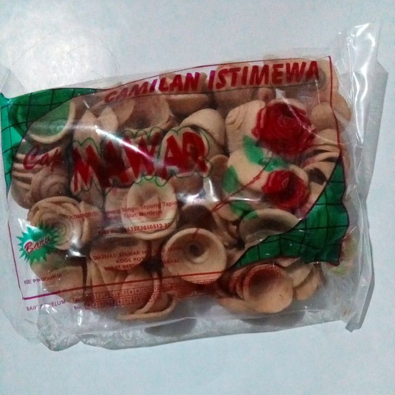 

Cemilan Kuping Gajah Mawar