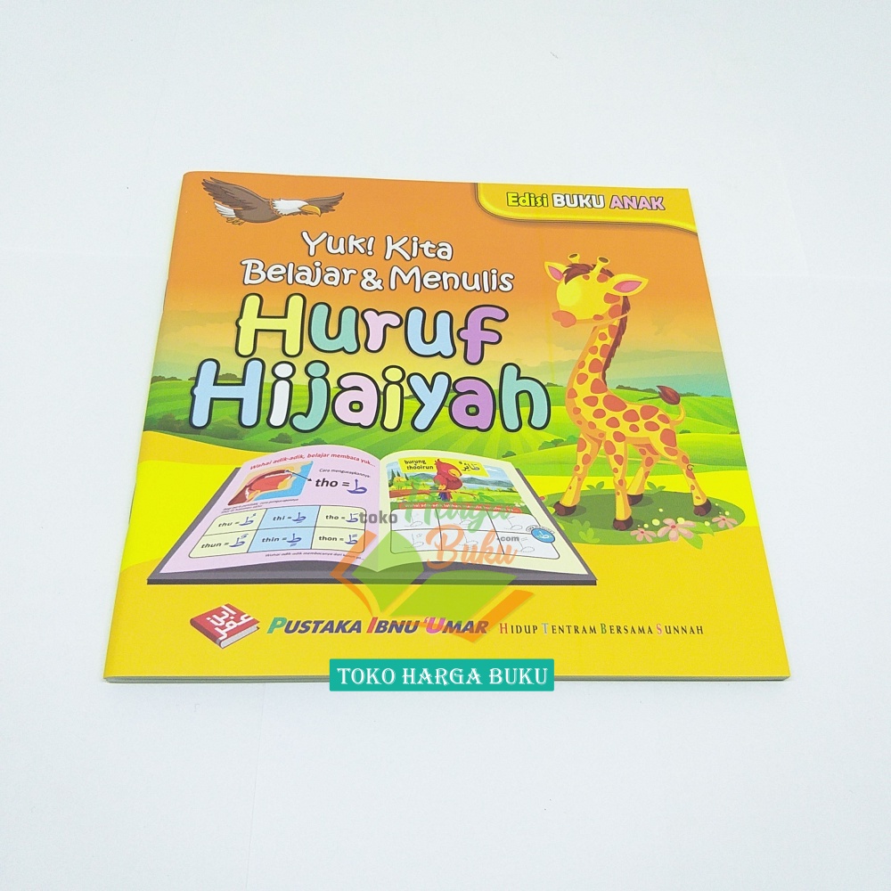 Yuk Kita Belajar dan Menulis Huruf Hijaiyah Buku Anak Islami Huruf Hijaiyyah Full Color Bergambar Penerbit Pustaka Ibnu Umar