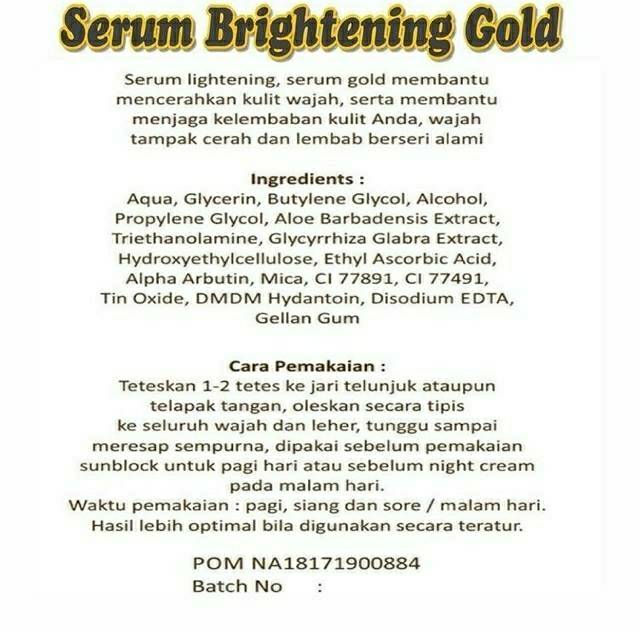 [NEW] Serum Gold RD RINNA DIAZELLA