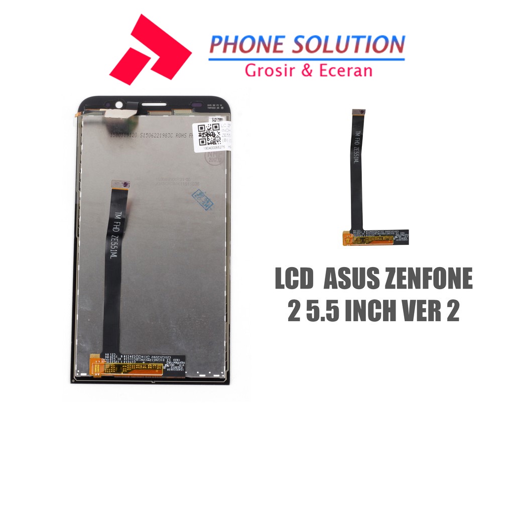 LCD Asus Zenfone 2 Ver 2 ZE551ML Z00 Fullset Touchscreen // Supplier LCD Asus Zenfone 2 - Garansi 1 Bulan