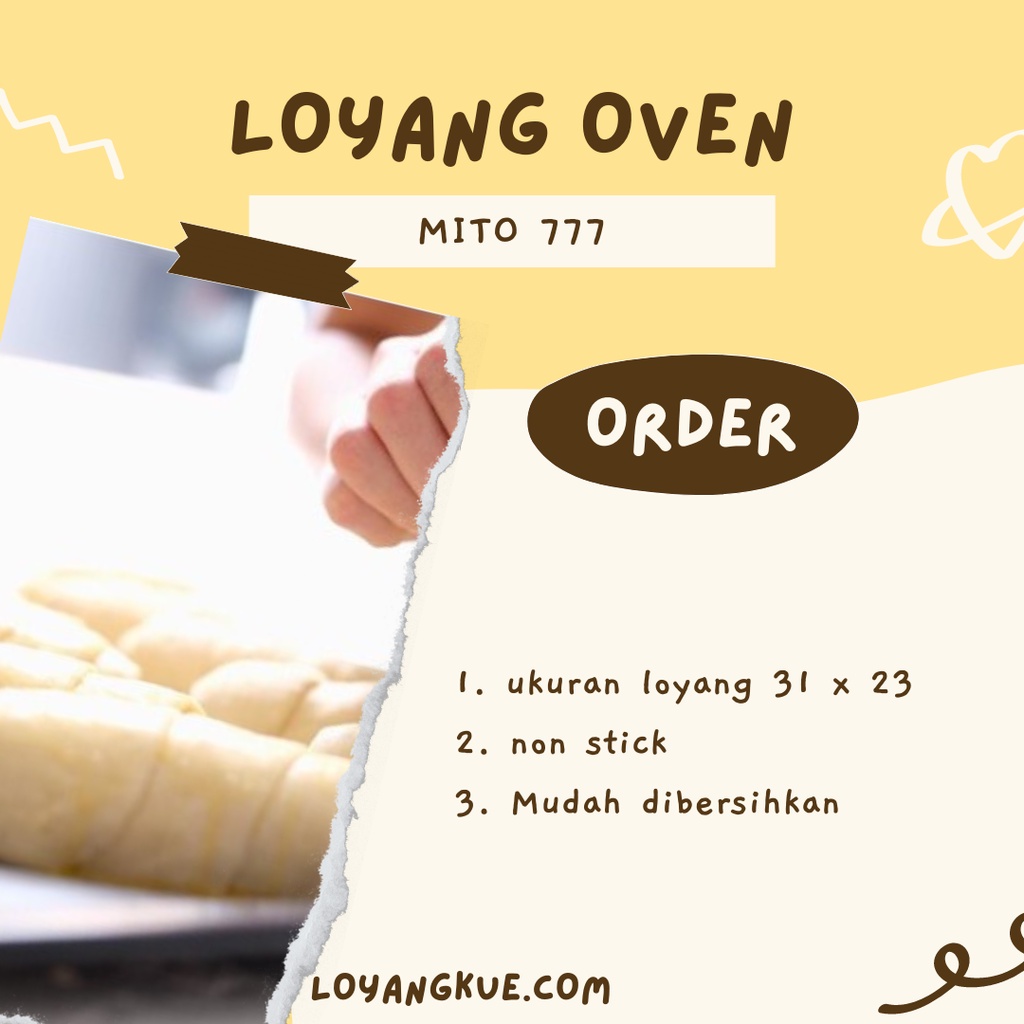 LOYANG Oven Listrik Mito MO-777 HIT / Try Oven Mito MO777 HIT