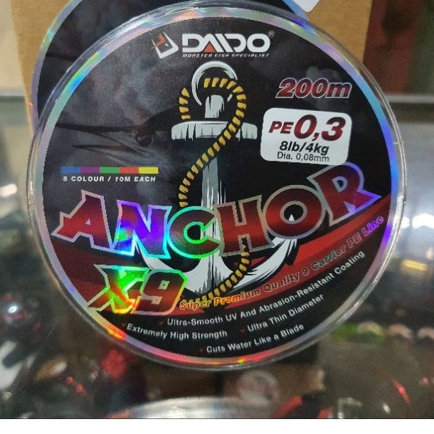 PE line Daido Anchor X9