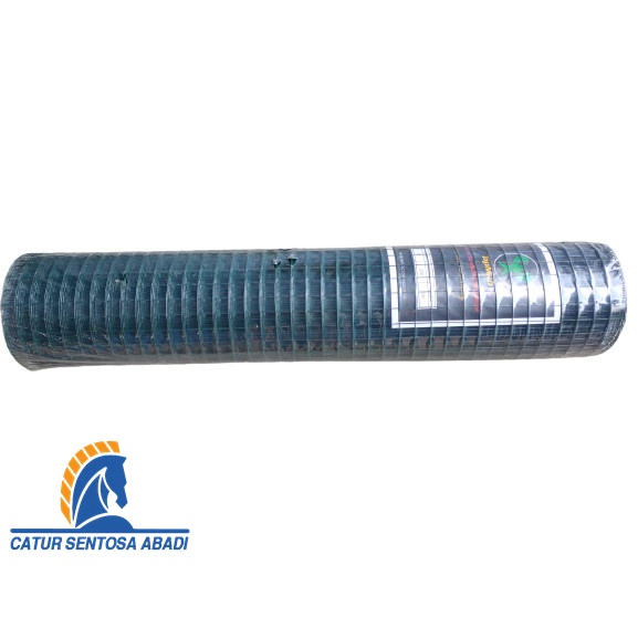 Kawat Loket PVC / Kawat RAM PVC Ayakan Kandang / Kawat 1" x 1 Meter CSA