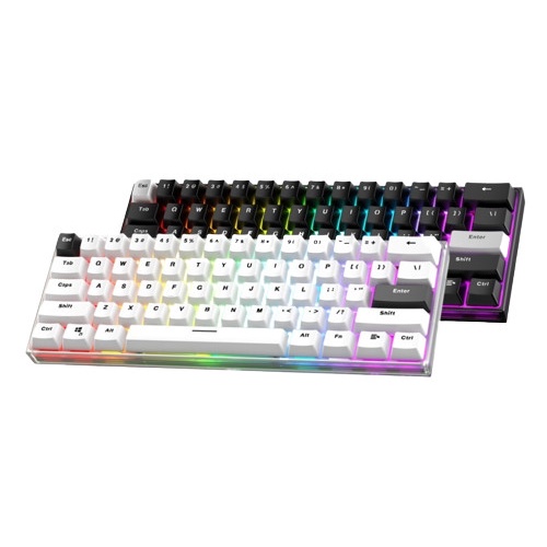 Fantech MAXFIT61 Frost RGB Wireless Hotswap Mechanical Gaming Keyboard