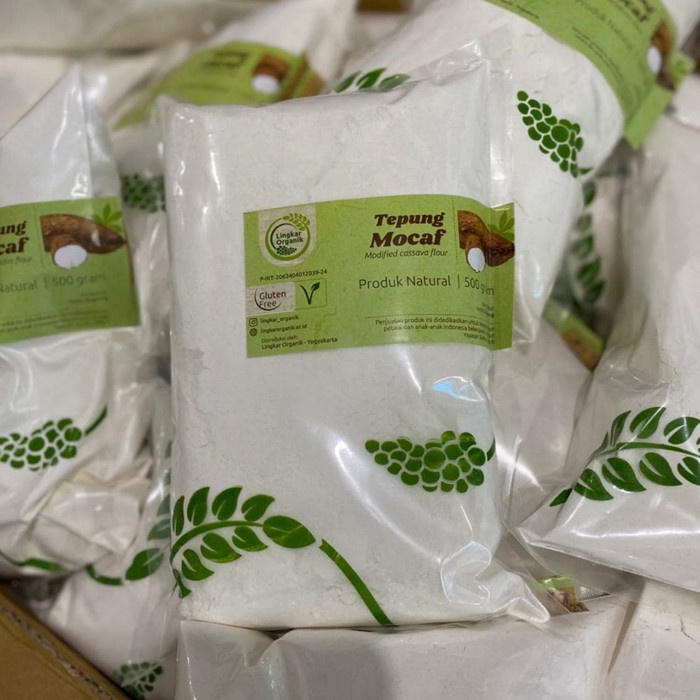 

cs777vv Tepung Mokaf Mocaf Tepung Singkong Non Gluten Lingkar Organik 500Gr Da01D100