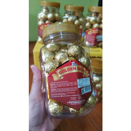 

Cokelat Tobelo Golden Balls 240gr (40pcs)