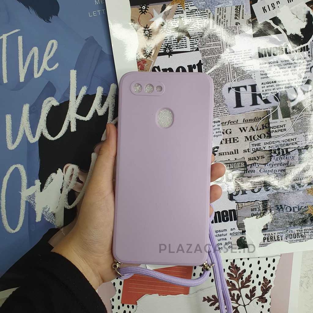 Softcase Macaron Tali Color (MT) for Realme C3/5/5I 6/NARZO 6 PRO 7I/C17 8/8 PRO C11 C12/C25 - MACARON SOFTCASE | Case Realme C3 | Case Realme 5 | Case Realme 7i | Case Realme C11 | Casing Realme C12 | Casing Realme C25 | Casing Realme C21