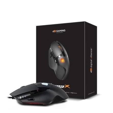 Mouse DA Digital Alliance Luna X Ergonomic RGB - Gaming - DA Gaming