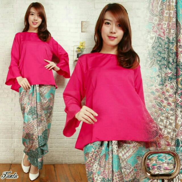 Atasan Wanita Rok Batik Setelan Kebaya Lilit Ayuda