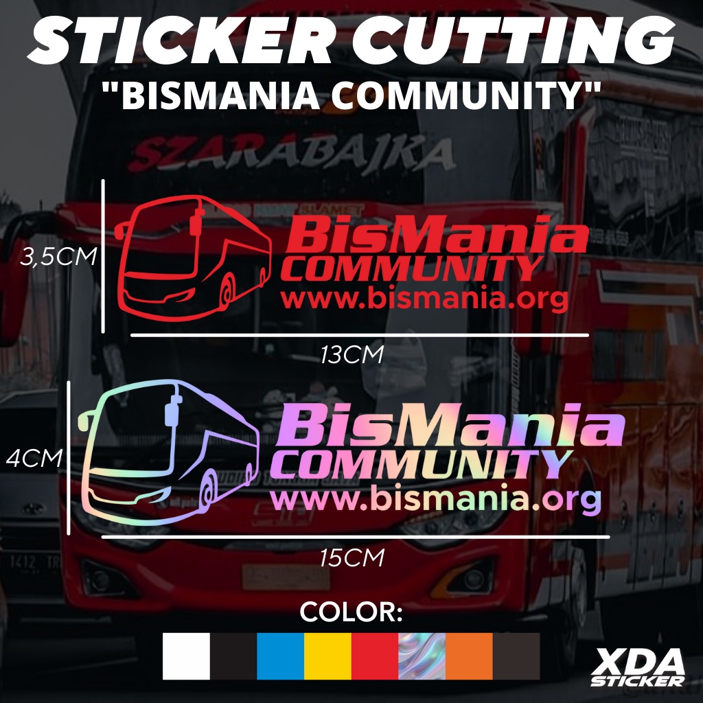 

STIKER/STICKER CUTTING BISMANIA COMMUNITY INDONESIA