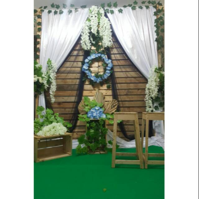 SEWA BACKDROP MURAH LAMARAN/AKAD/KHITANAN/ULANG TAHUN