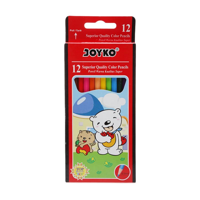 

Pensil warna Joyko 12