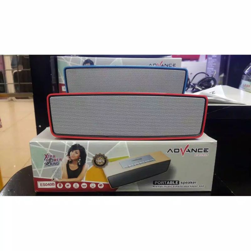 Speaker Advance ES040B/ Speaker Bluetooth/ Speaker Portabel/ Speaker Mega Bass
